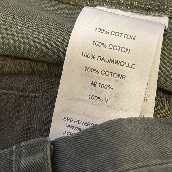 New J. Crew 3" chino short City Fit 100% cotton broken in khaki classic shorts - Picture 9 of 9